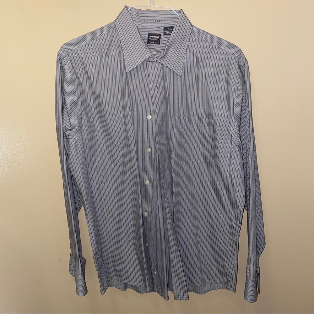 Striped dress shirt